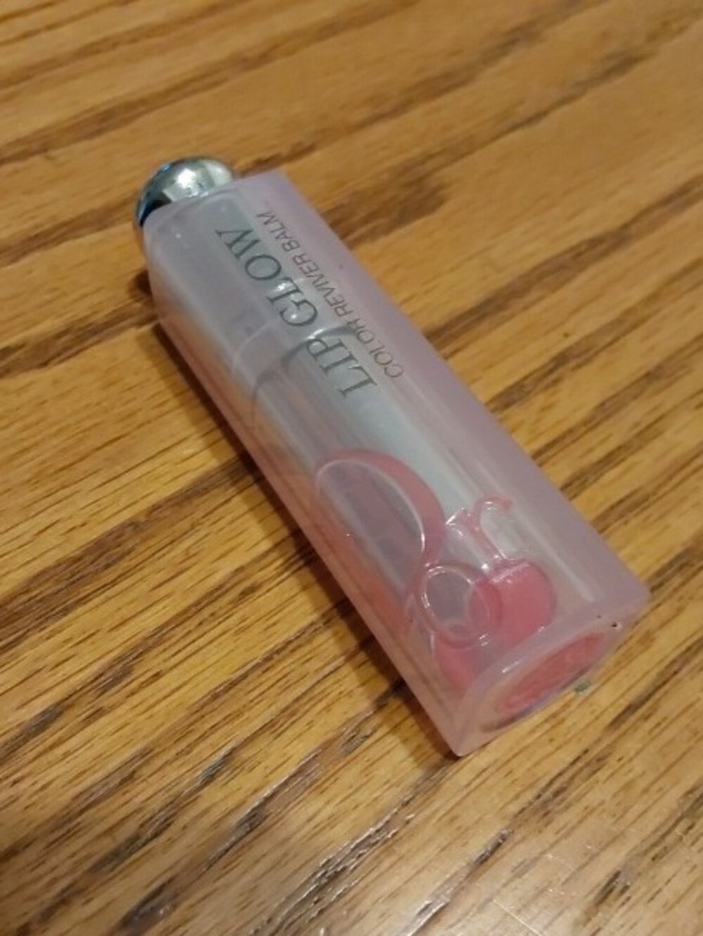 Dior Lip Glow Color Reviver Balm - Iridescent Pink with Silver Cap - Picture 4 of 4